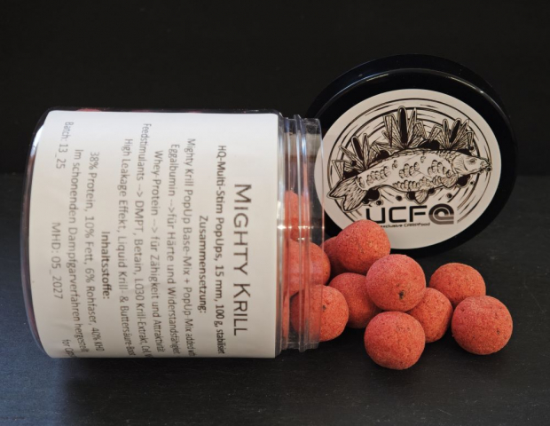 Mighty Krill Pop-ups, 100 gr Dose