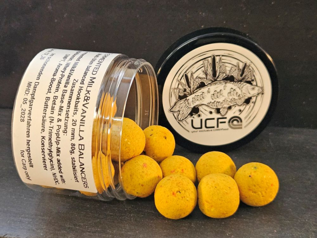 Fermented Milk&Vanilla Balanced Hookbaits, 70 g Dose