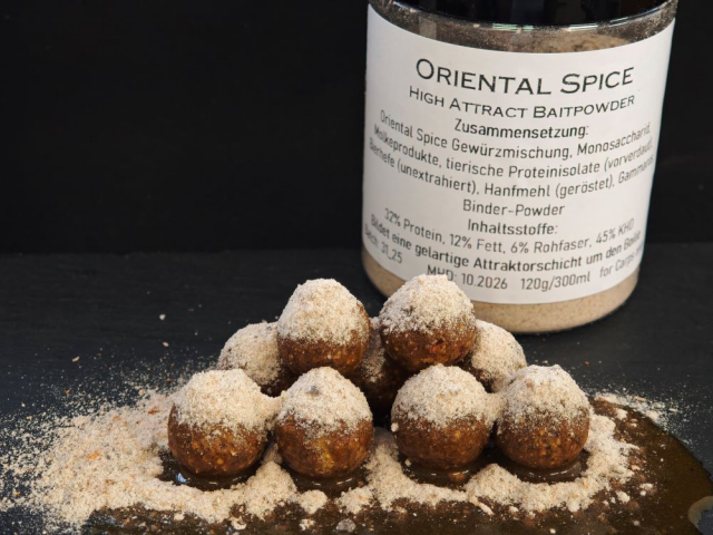 Oriental Spice High Attract Baitpowder, 120 gr